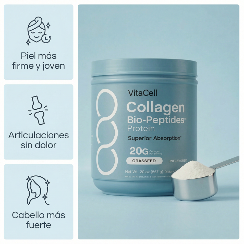 VitaCell™ Colágeno Hidrolizado Apoyo Diario Para Tu Bienestar