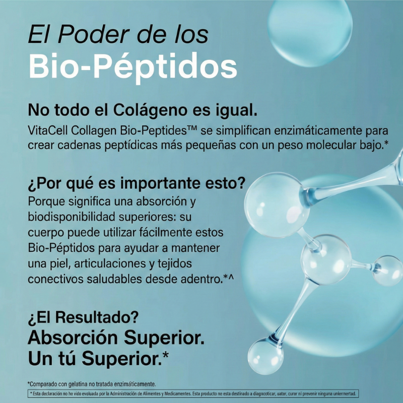 VitaCell™ Colágeno Hidrolizado Apoyo Diario Para Tu Bienestar