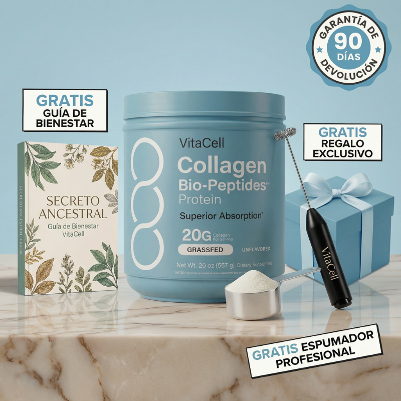 VitaCell™ Colágeno Hidrolizado Apoyo Diario Para Tu Bienestar